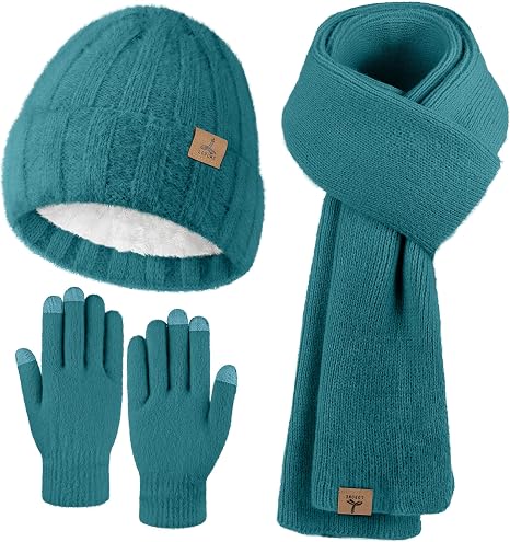 Kit gorro, luva e cachecol LOROME